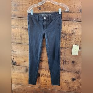 American Eagle Outfitters- black skinny jeans size 2